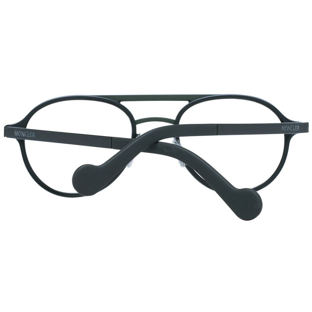 Moncler Black Acetate Optical Frames for Timeless Elegance