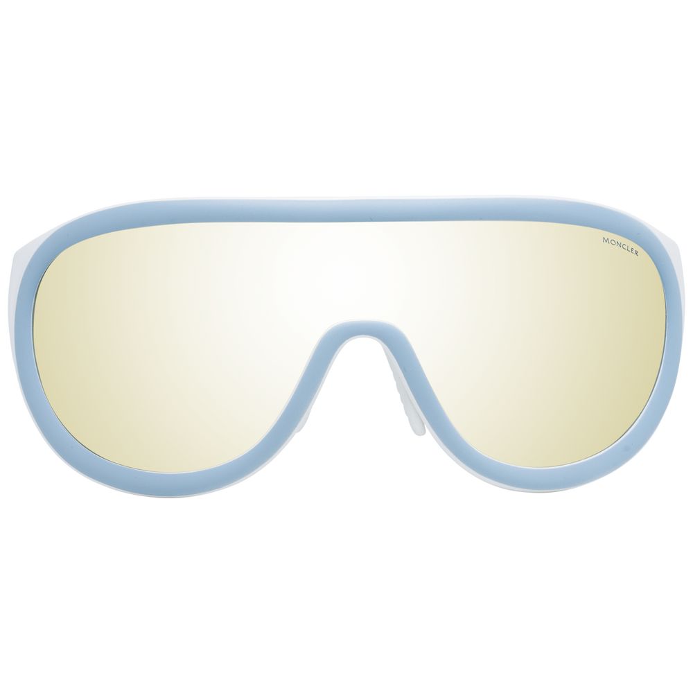 Moncler Blue Acetate Unisex Sunglasses for Elevated Style