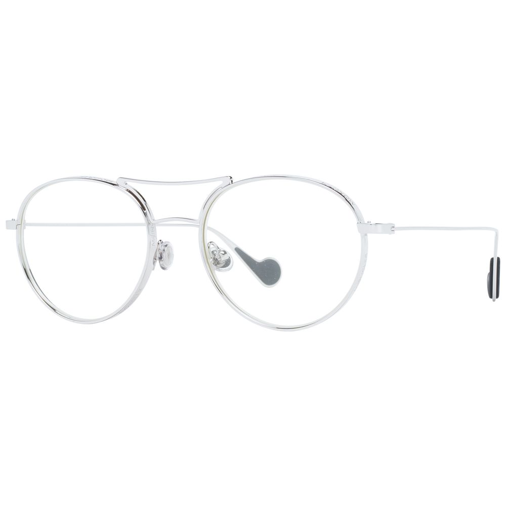 Moncler Silver Metal Unisex Sunglasses - Timeless Luxury Accessory