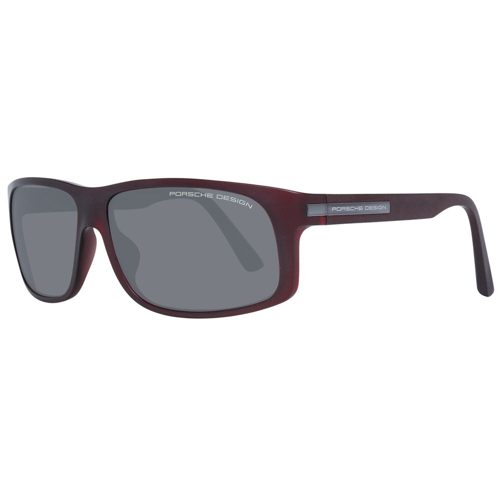 Porsche Design Burgundy Acetate Sunglasses for Elevated Style