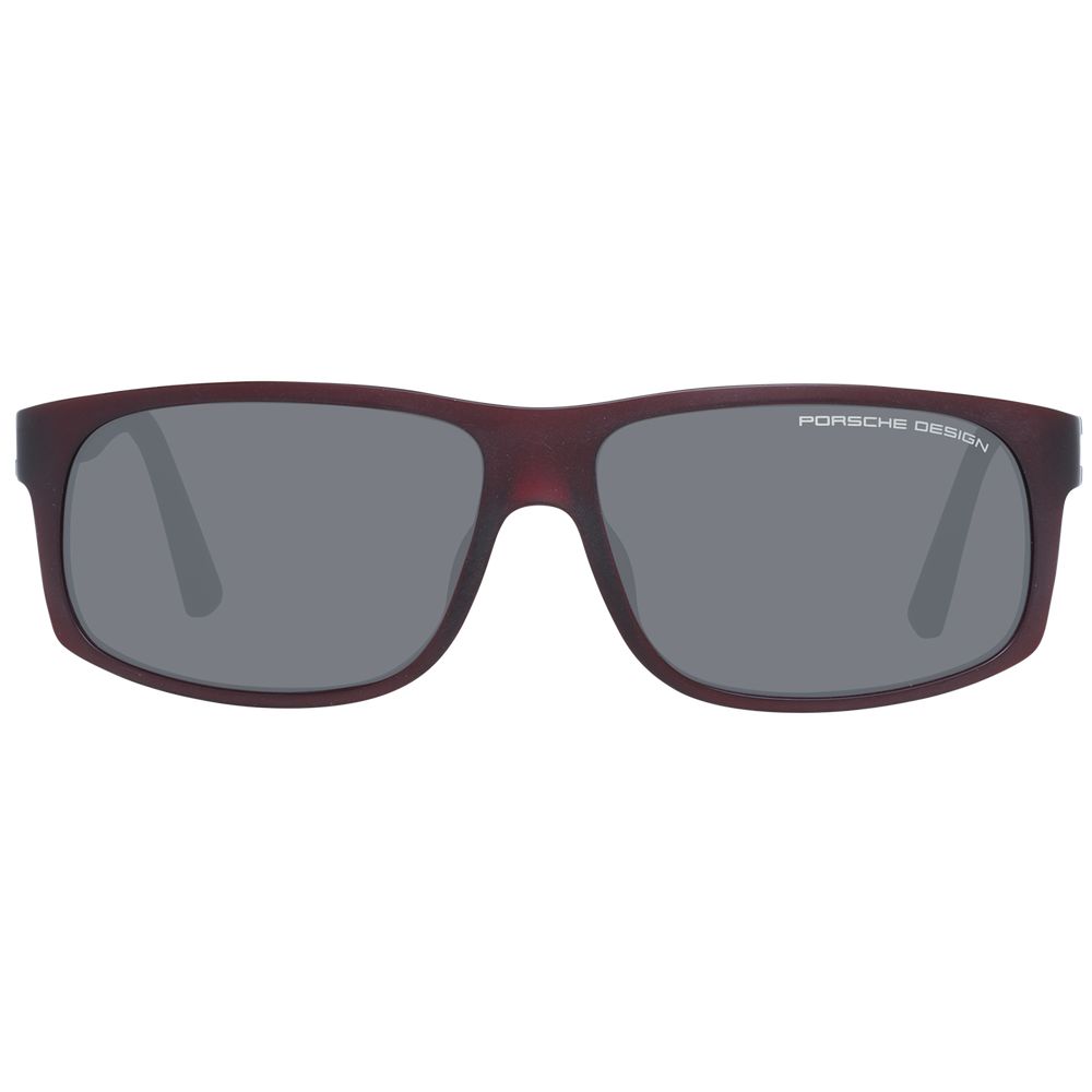 Porsche Design Burgundy Acetate Sunglasses for Elevated Style