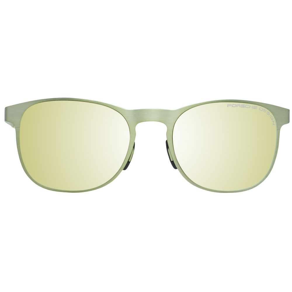Porsche Design Green Metal Sunglasses for Modern Elegance