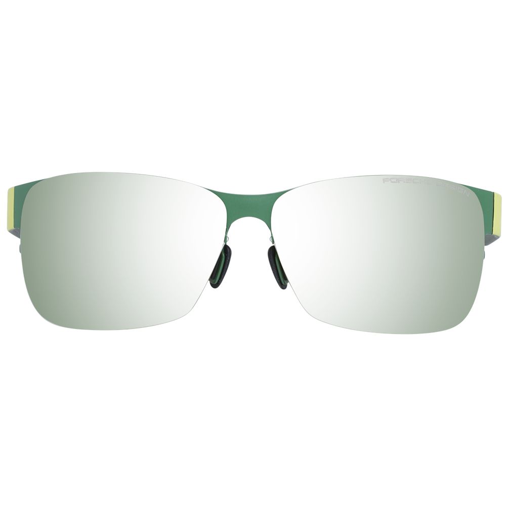 Porsche Design Green Metal Sunglasses for Luxe Style