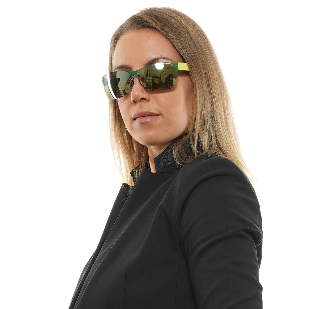 Porsche Design Green Metal Sunglasses for Luxe Style
