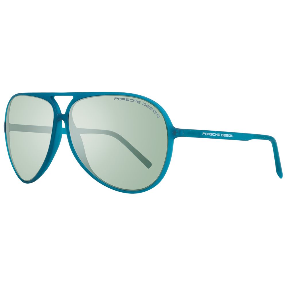 Porsche Design Green Acetate Sunglasses for Elevated Style