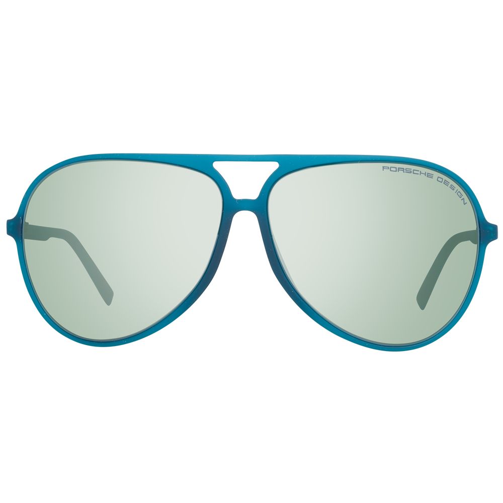 Porsche Design Green Acetate Sunglasses for Elevated Style