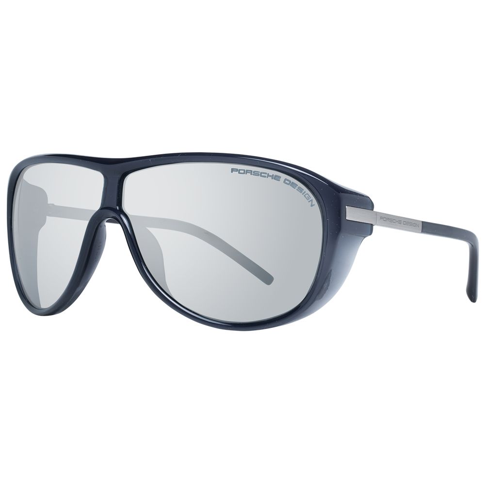 Porsche Design Gray Acetate Sunglasses for Elevated Style