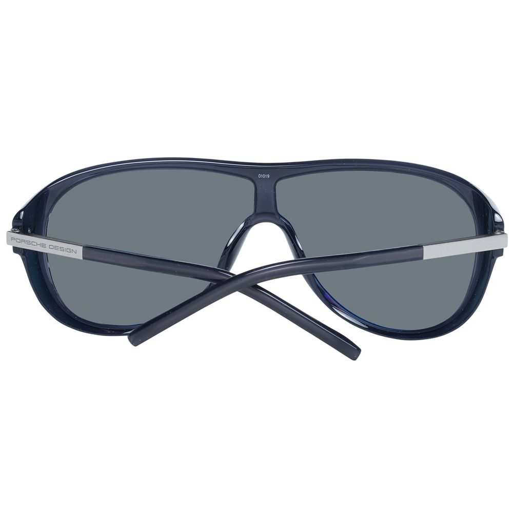 Porsche Design Gray Acetate Sunglasses for Elevated Style