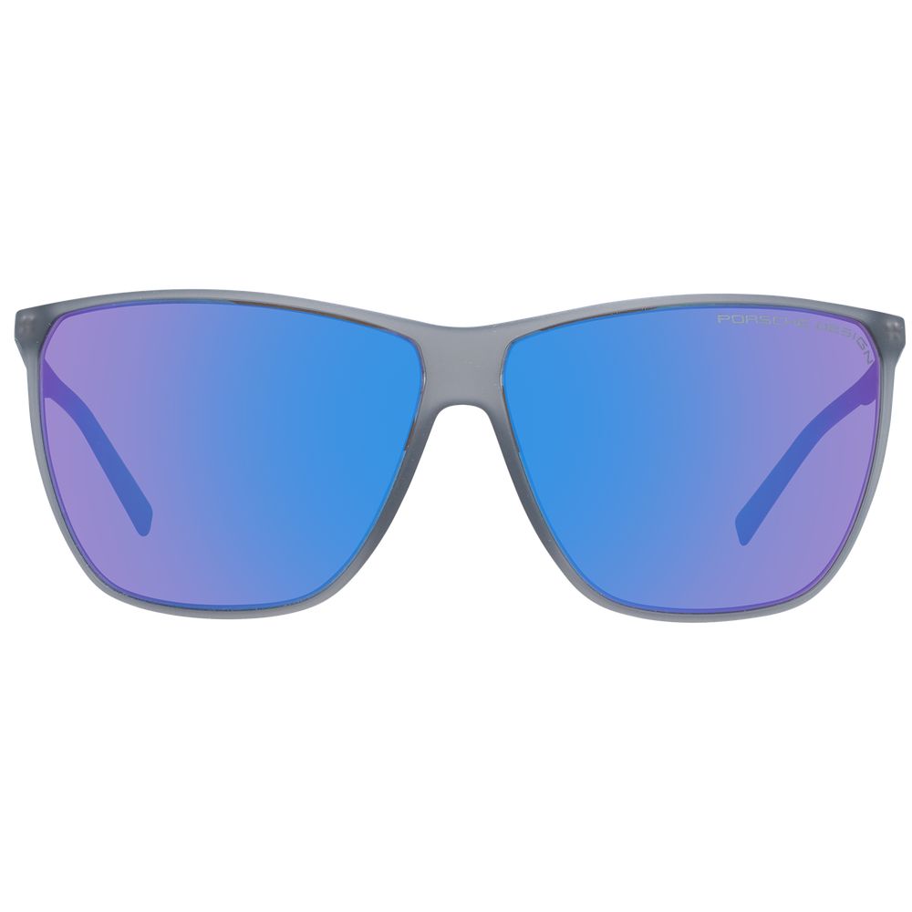 Porsche Design Gray Acetate Unisex Sunglasses for Timeless Elegance