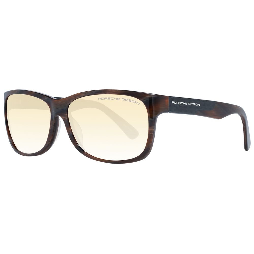 Porsche Design Brown Acetate Sunglasses for Timeless Sophistication