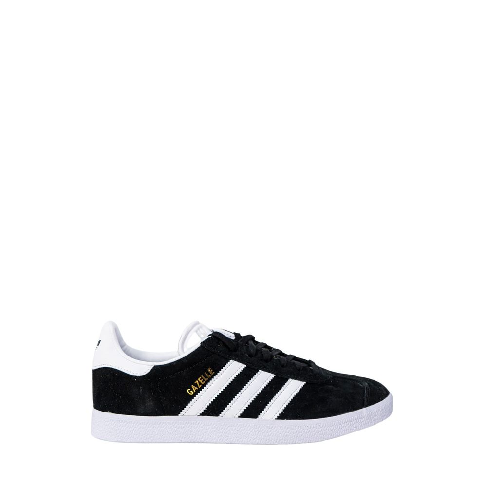 Adidas Black Polyethylene Sneaker for Elevated Casual Style