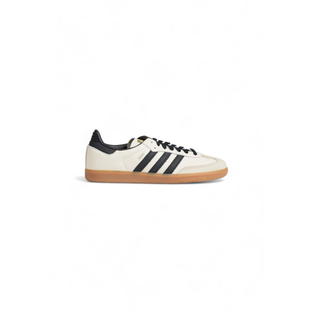 Adidas Cream Leather Sneaker - Effortless Sophistication