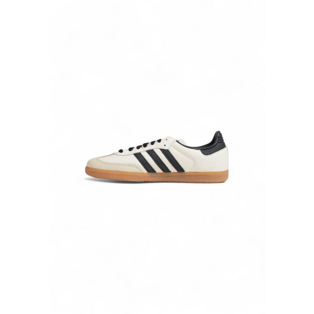 Adidas Cream Leather Sneaker - Effortless Sophistication