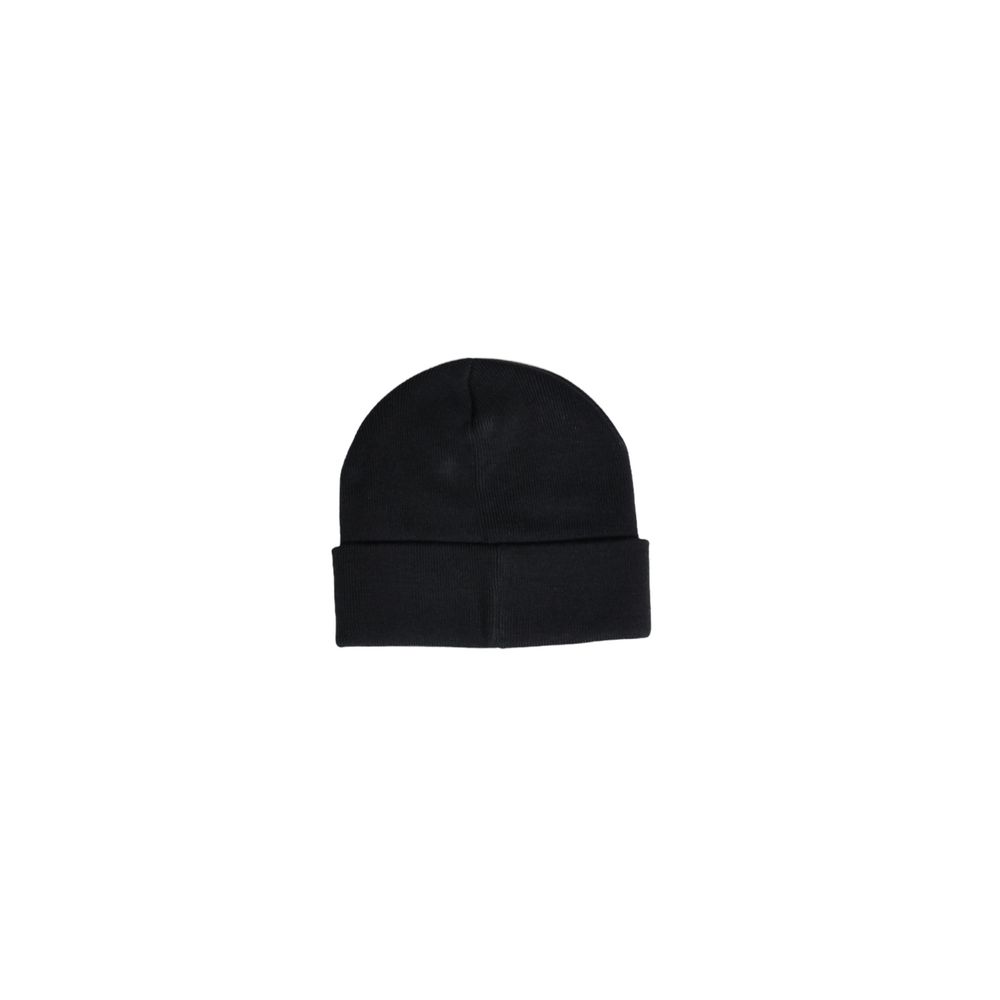Icon Black Acrylic Beanie Hat for Elevated Style