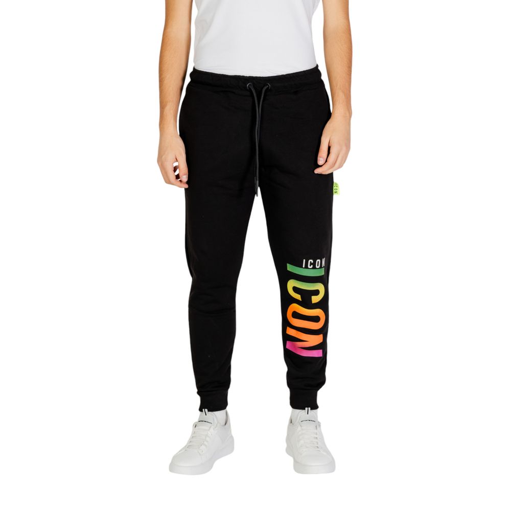 Icon Black Cotton Jeans for Elevated Style