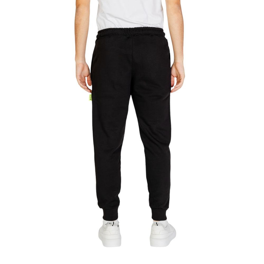 Icon Black Cotton Jeans for Elevated Style