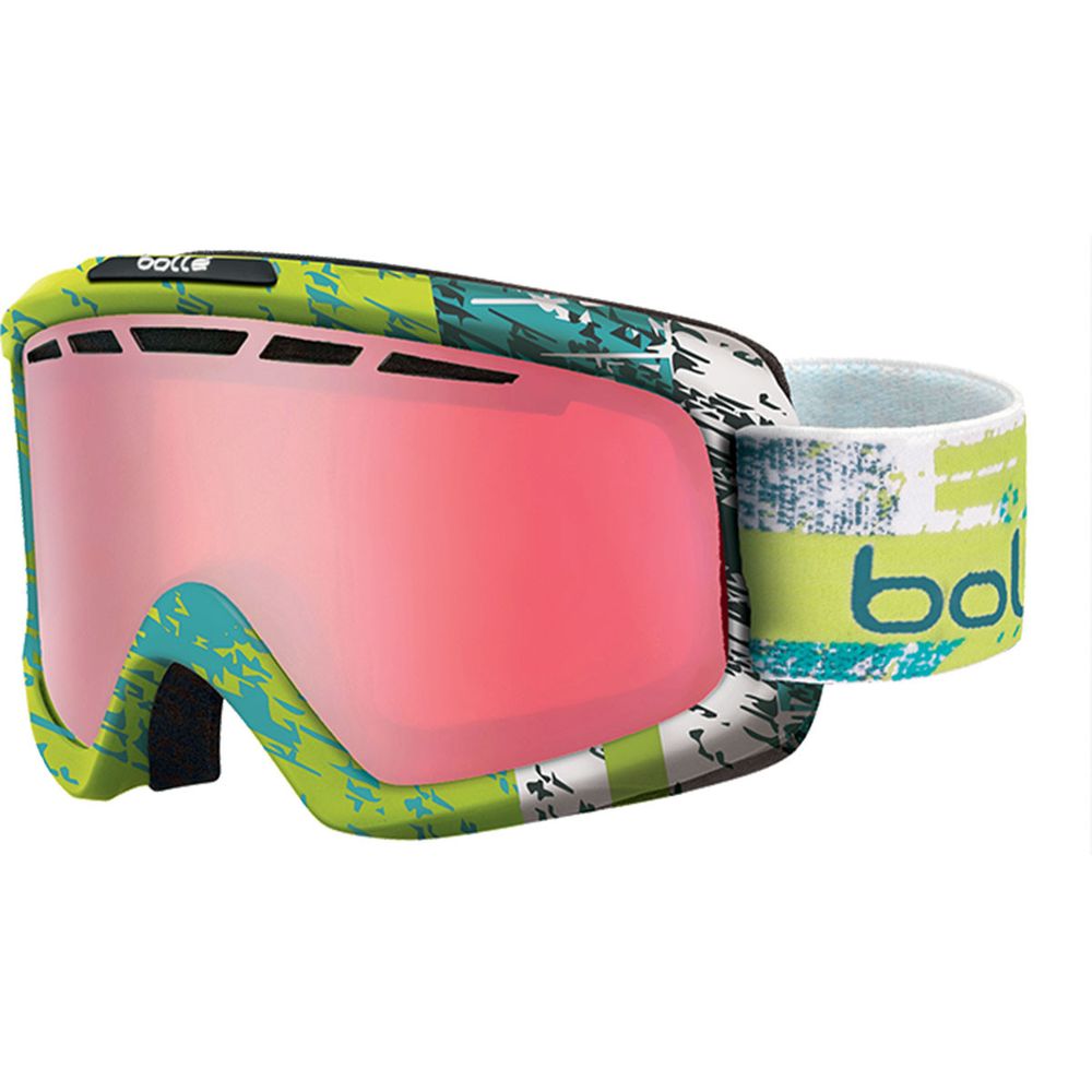 Bolle Green Acetate Sunglasses for Timeless Elegance