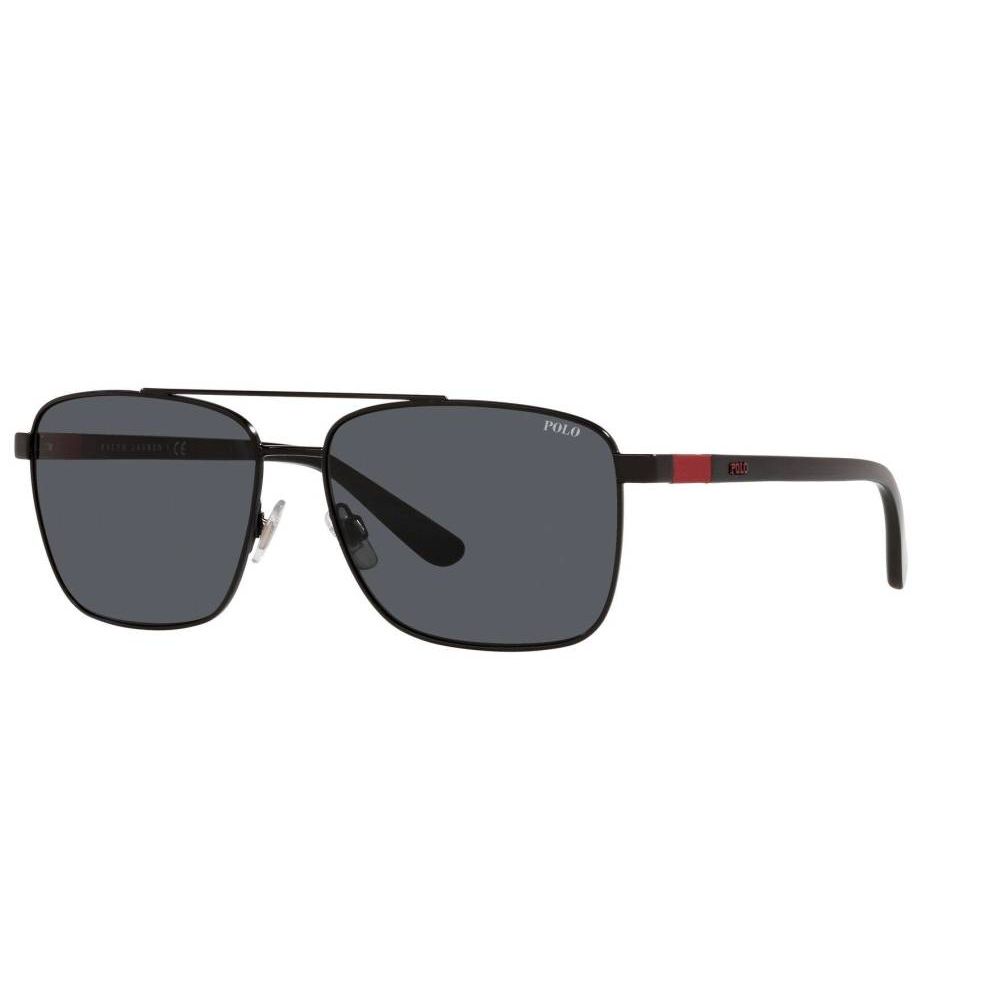 Ralph Lauren Black Metal Sunglasses for Timeless Elegance