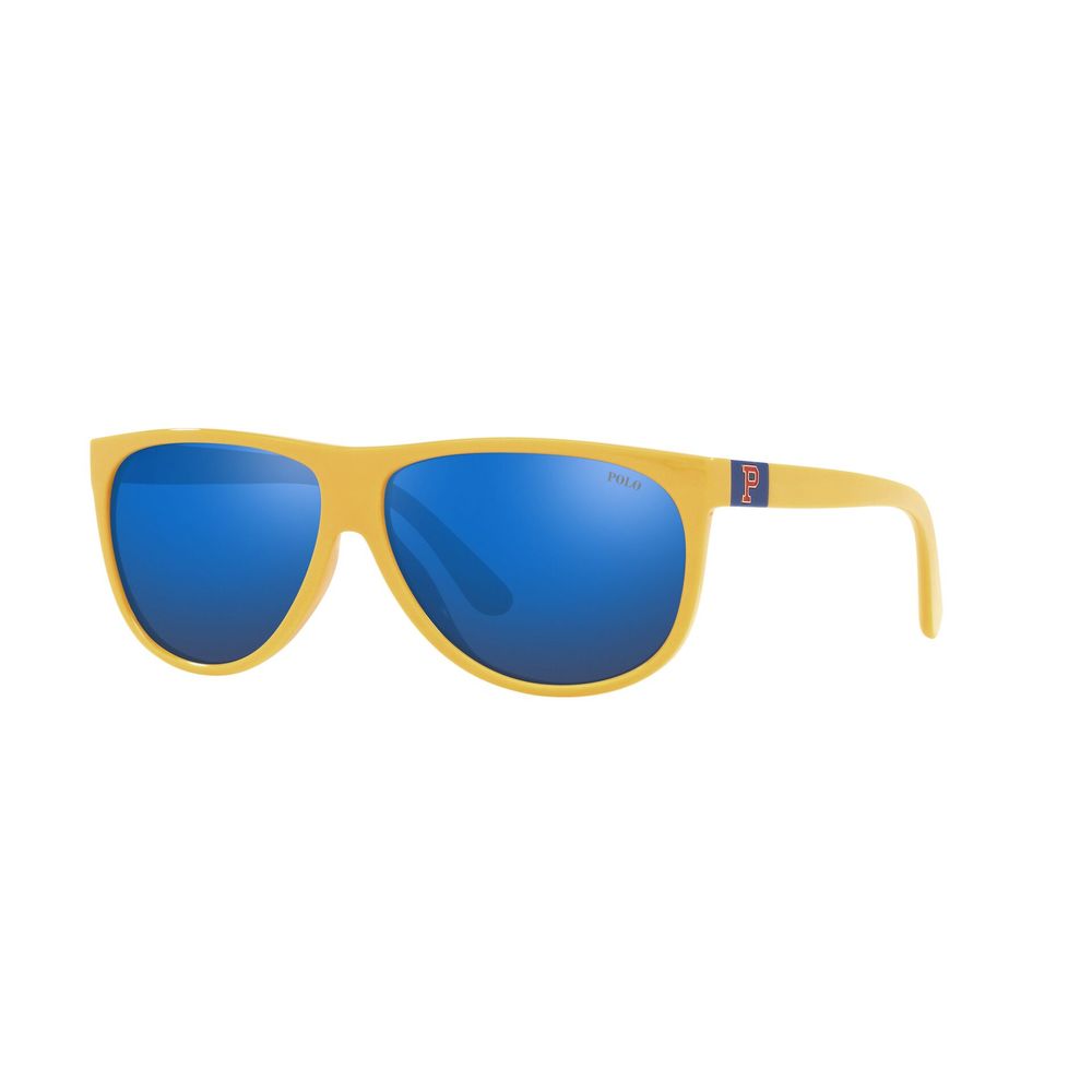 Ralph Lauren Yellow Acetate Sunglasses for Timeless Elegance