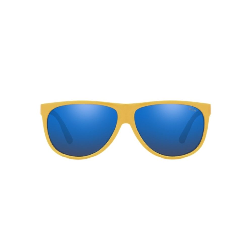 Ralph Lauren Yellow Acetate Sunglasses for Timeless Elegance