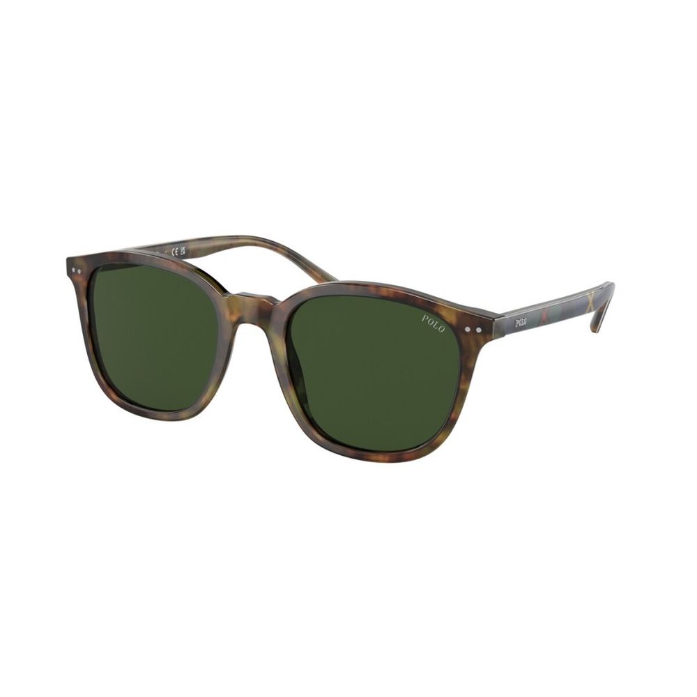 Ralph Lauren Brown Acetate Sunglasses for Effortless Elegance