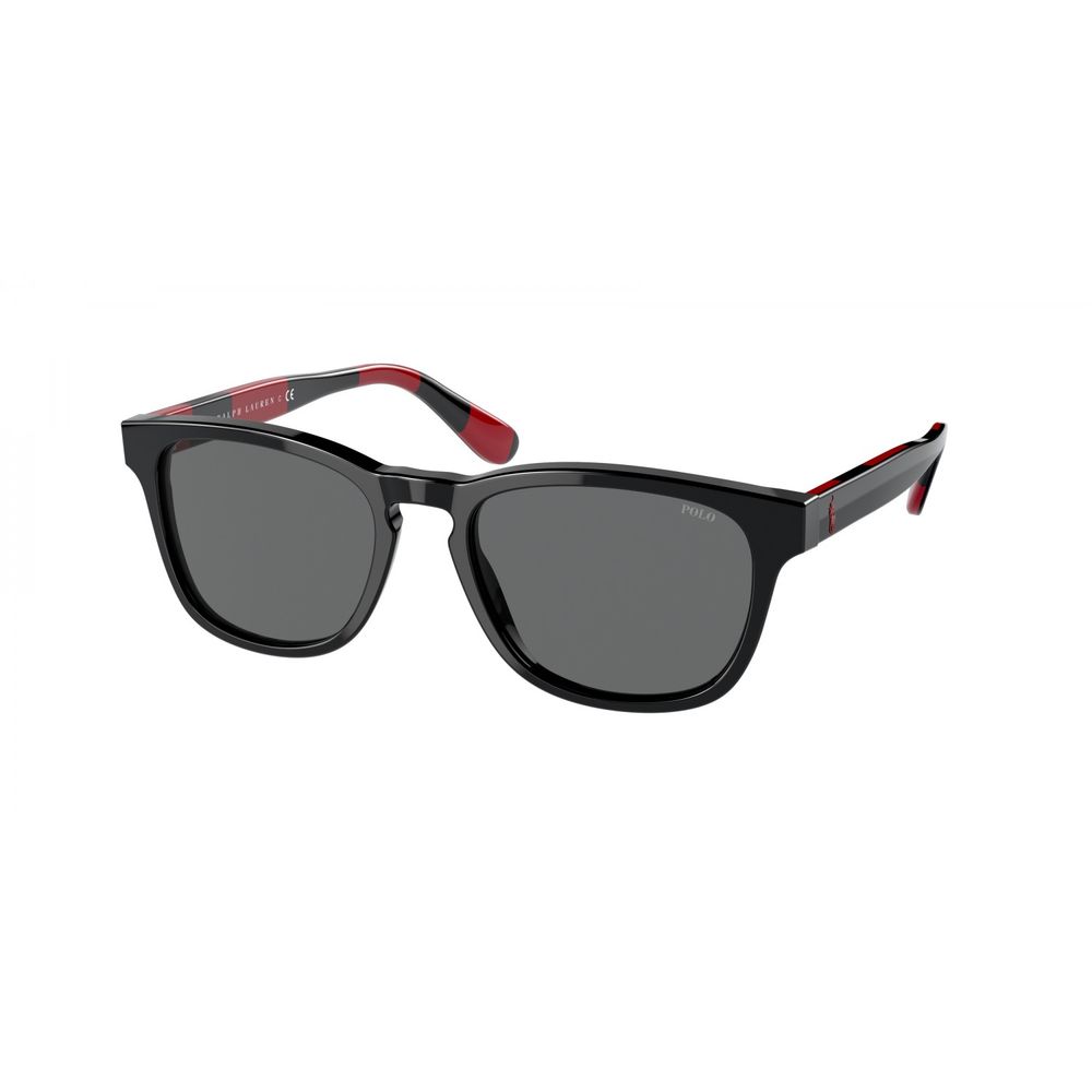 Ralph Lauren Black Acetate Sunglasses for Timeless Elegance