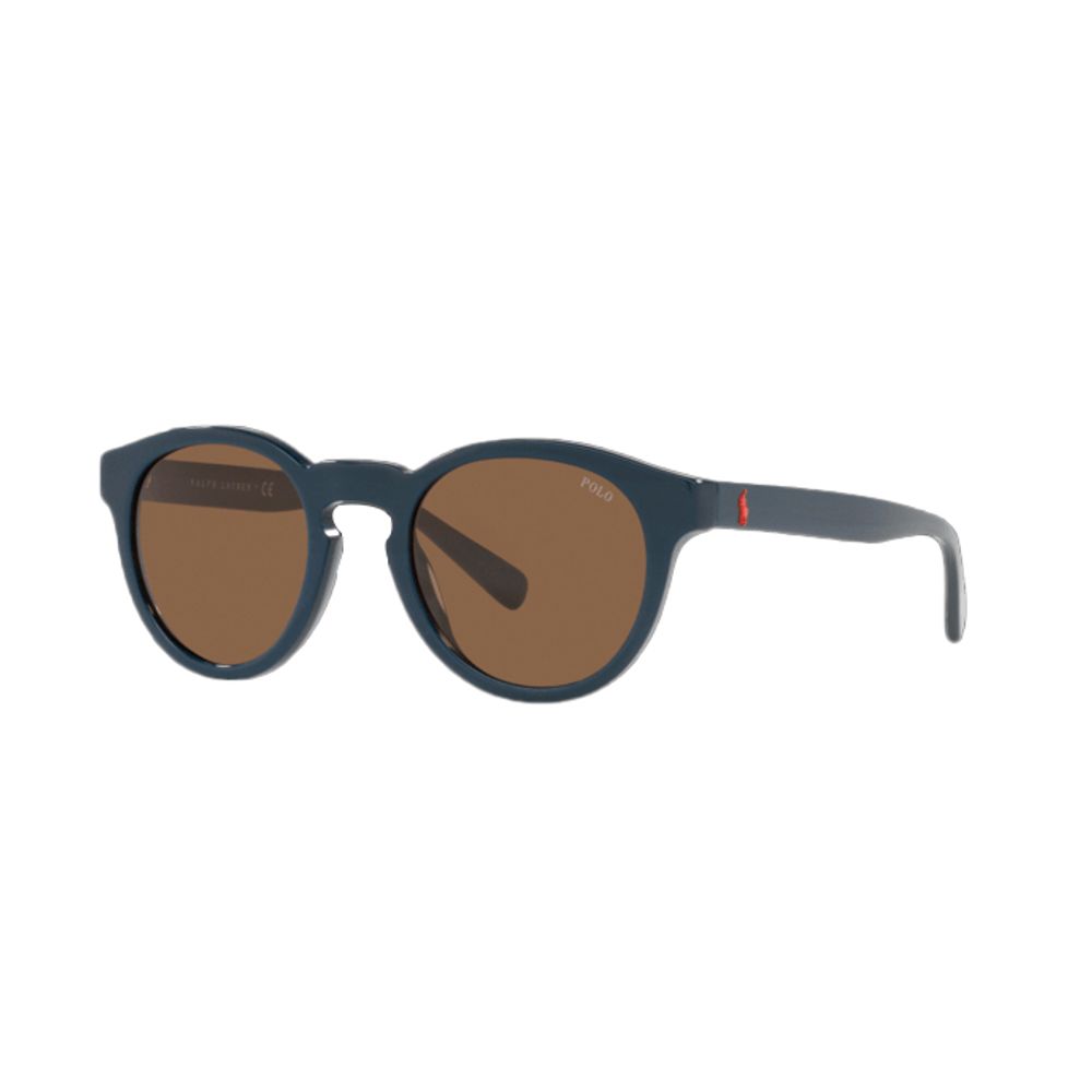 Ralph Lauren Gray Acetate Sunglasses for Elevated Style