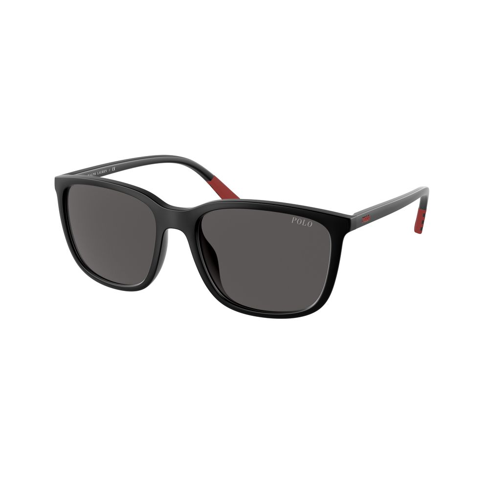 Ralph Lauren Black Acetate Sunglasses for Timeless Elegance