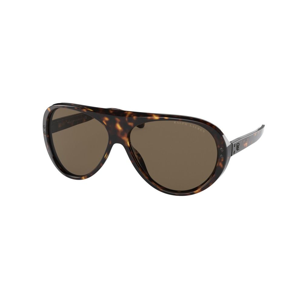 Ralph Lauren Brown Acetate Sunglasses for Timeless Elegance