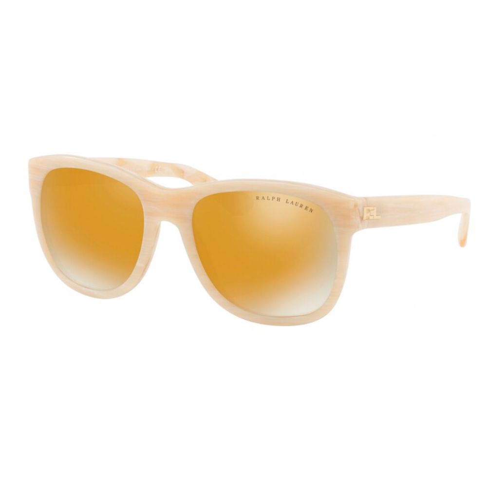 Ralph Lauren Brown Resin Sunglasses for Timeless Elegance