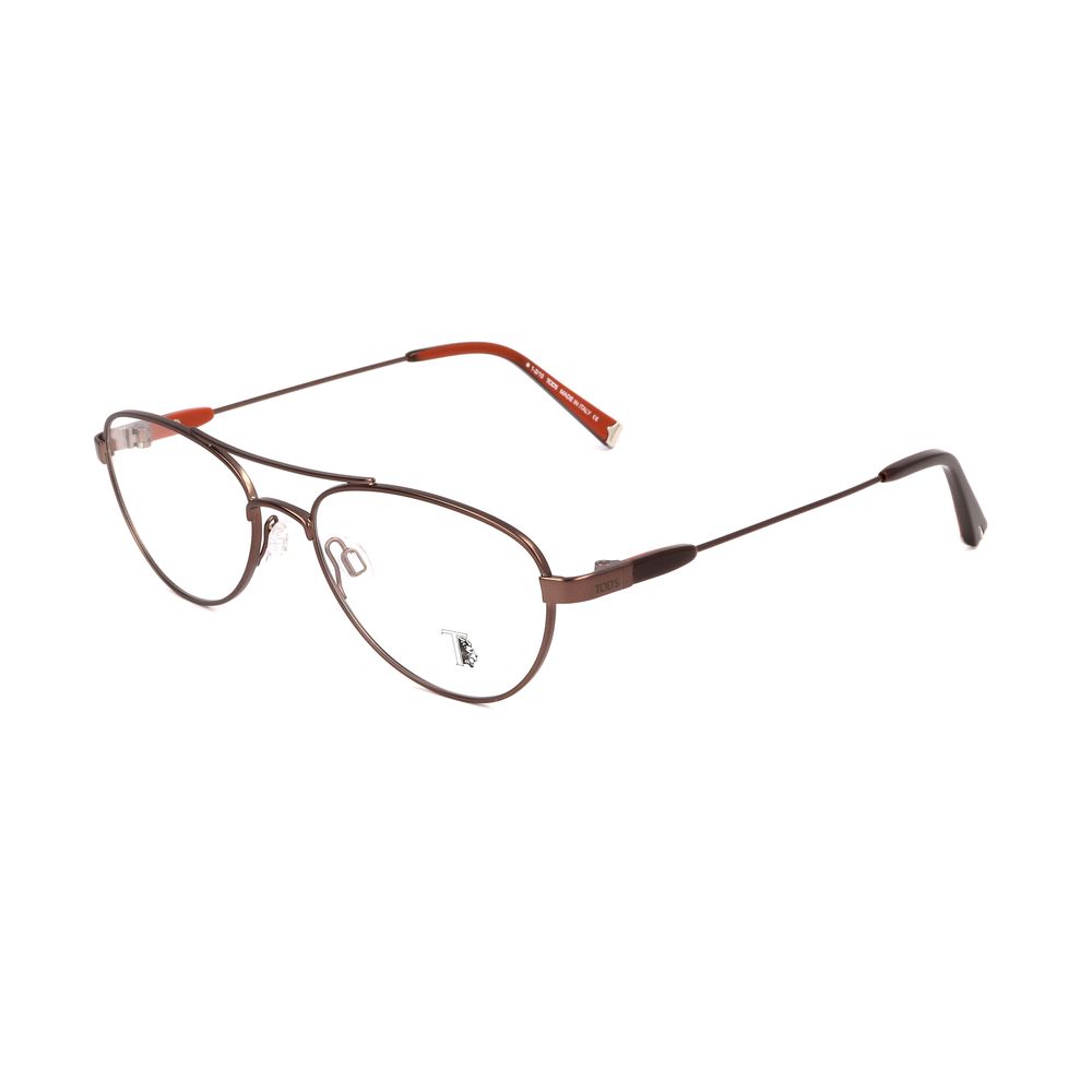 Tod's Brown Metal Frames - Elegant Eyewear Redefined