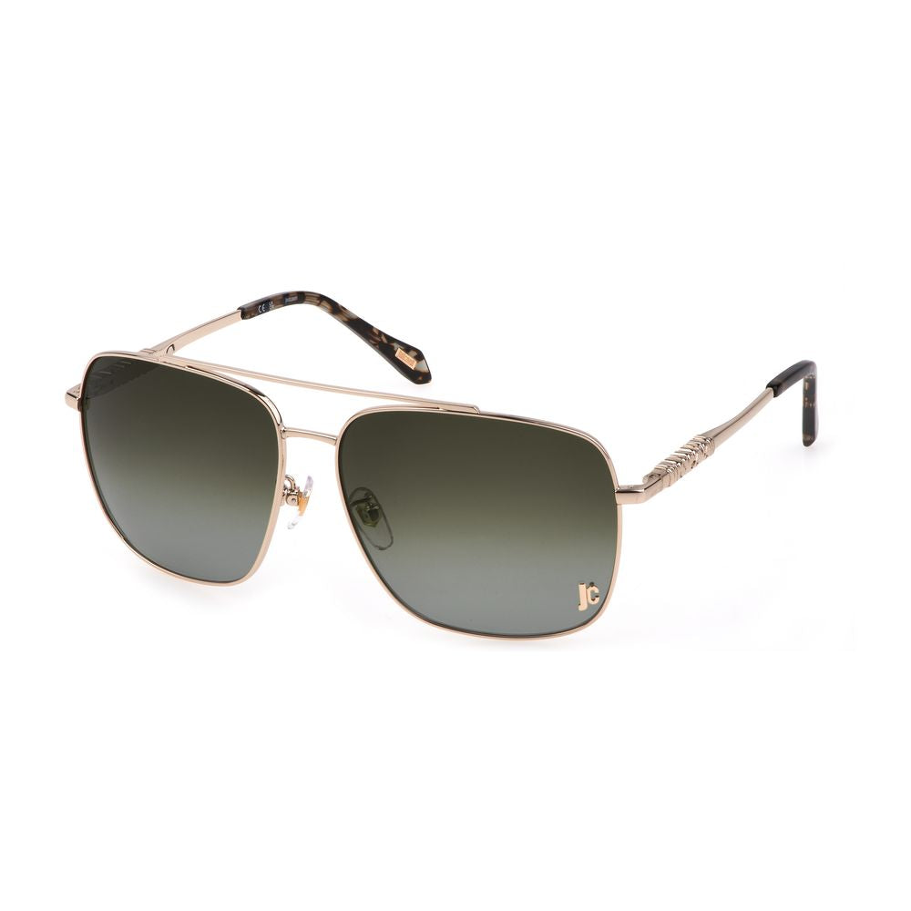 Just Cavalli Gold Metal Sunglasses for Timeless Elegance