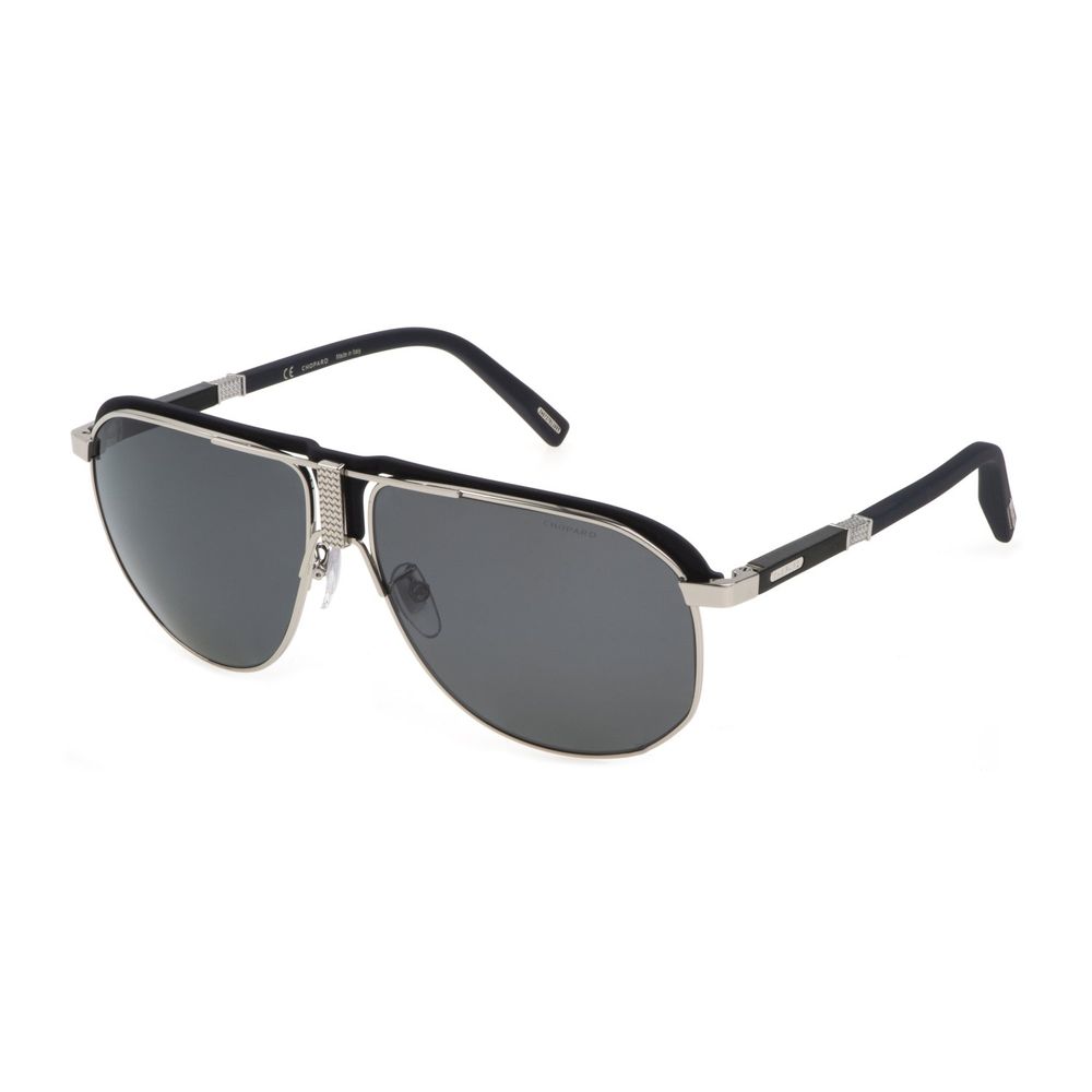 Chopard Silver Metal Sunglasses for Elevated Style
