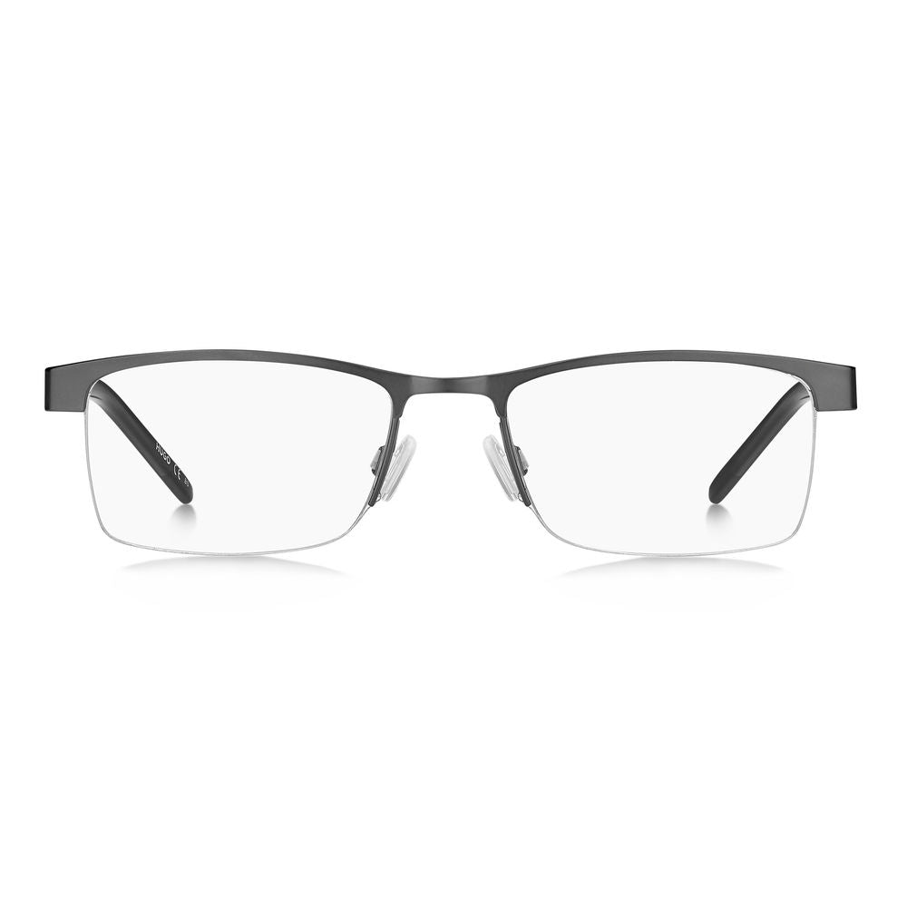 Hugo Boss Gray Metal Frames for Effortless Elegance