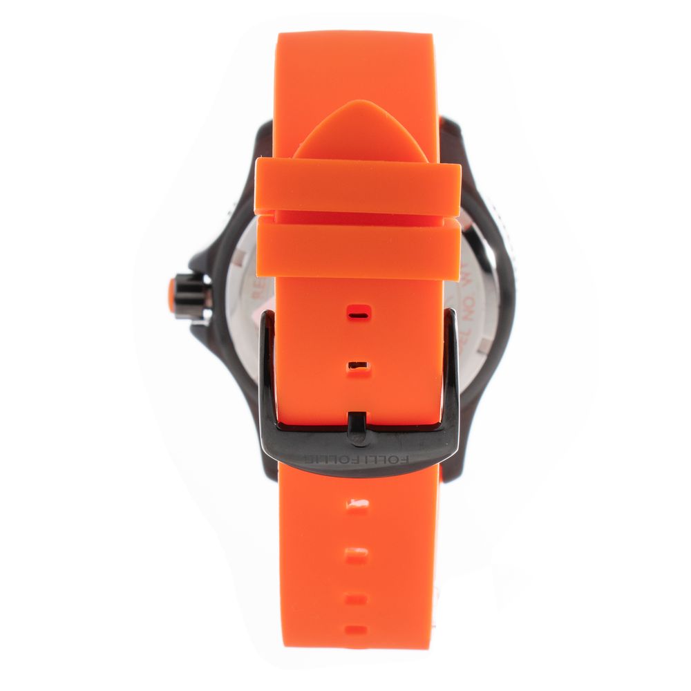 Folli Follie Orange Resin Watch: Contemporary Elegance Redefined