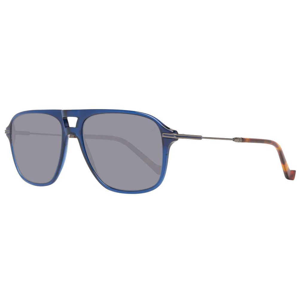 Hackett Blue Acetate Sunglasses for Effortless Elegance
