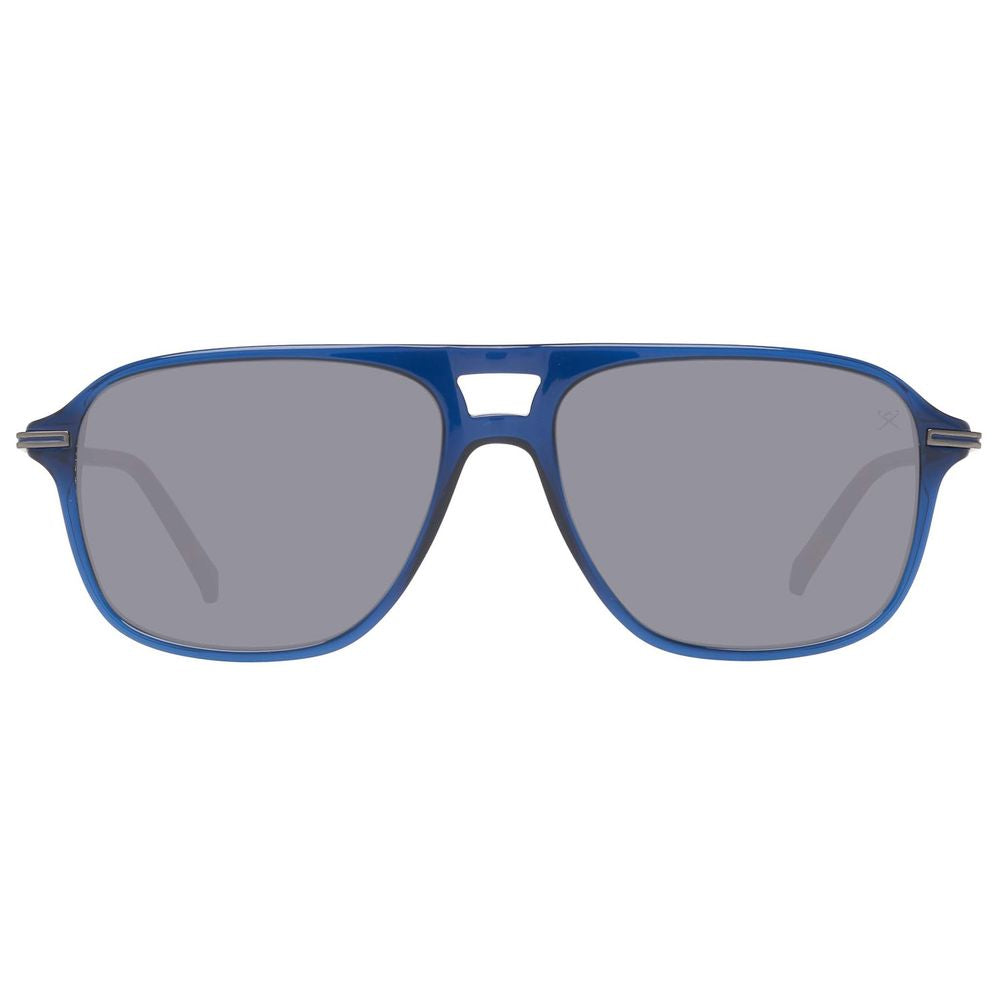 Hackett Blue Acetate Sunglasses for Effortless Elegance