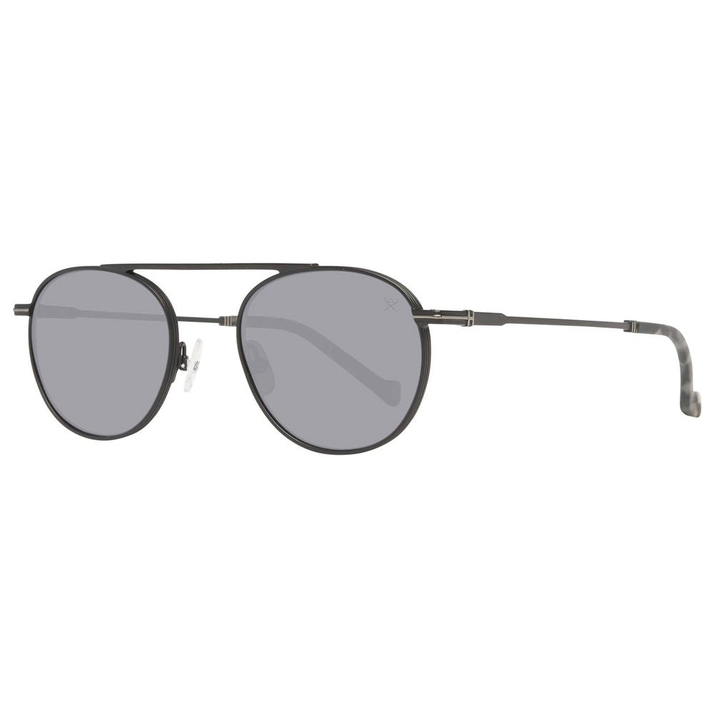 Hackett Black Metal Sunglasses - Timeless Luxury Accessory