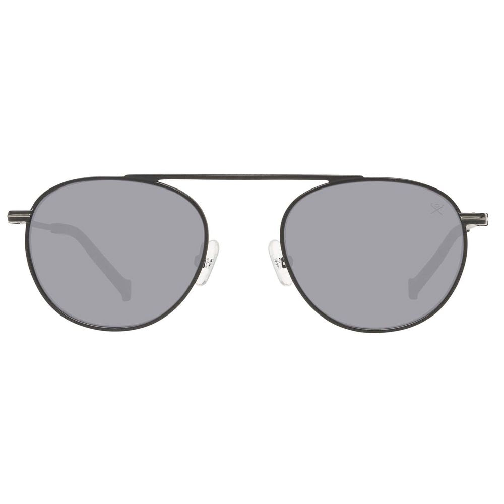 Hackett Black Metal Sunglasses - Timeless Luxury Accessory