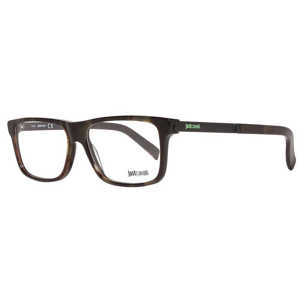 Just Cavalli Brown Metal Frames for Timeless Elegance