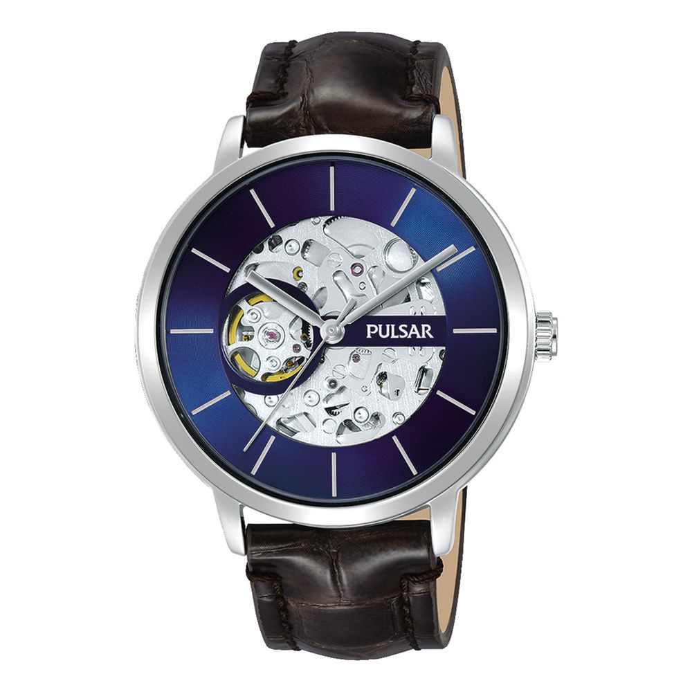Pulsar Brown Leather Watch: Timeless Elegance Redefined