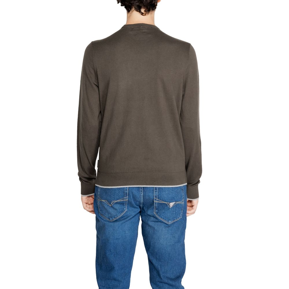 Armani Exchange Green Cotton T-Shirt for Timeless Elegance