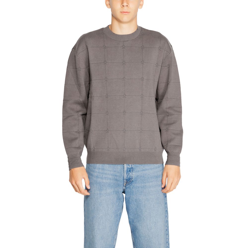Armani Exchange Gray Cotton T-Shirt for Elevated Style