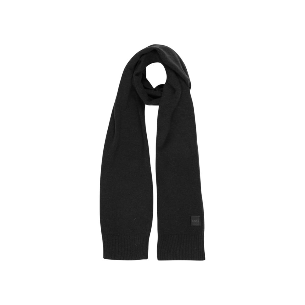 Hugo Boss Black Wool Scarf: Timeless Elegance Redefined