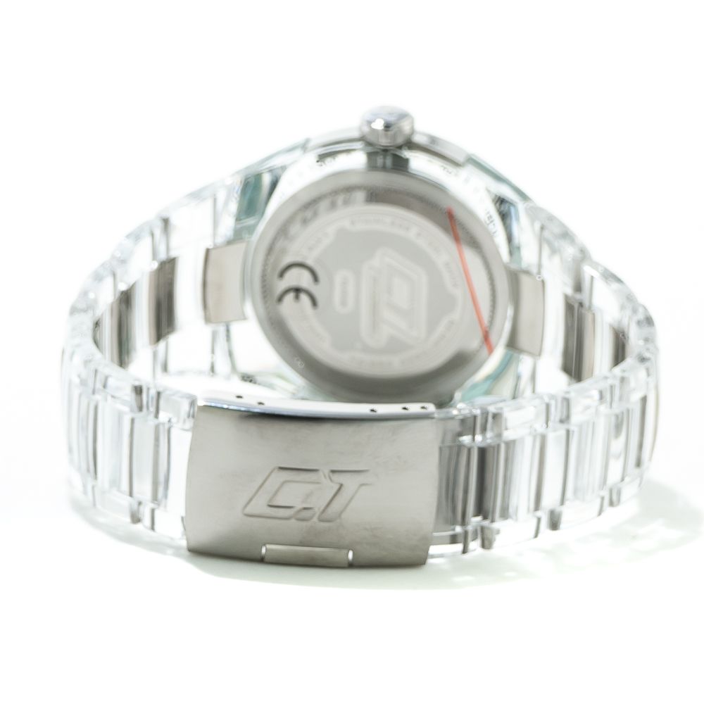 Chronotech Transparent Polycarbonate Watch for Modern Elegance