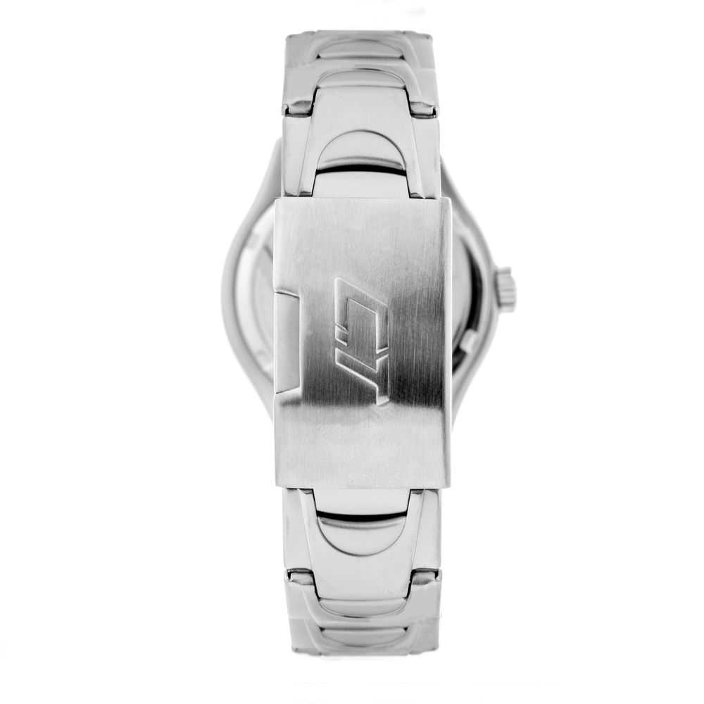 Chronotech Silver Stainless Steel Watch for Timeless Elegance
