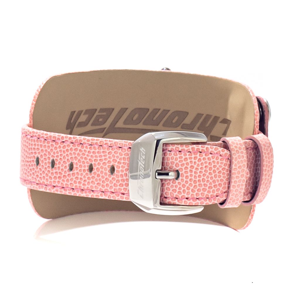 Chronotech Multicolor Leather Watch for Elegant Styling