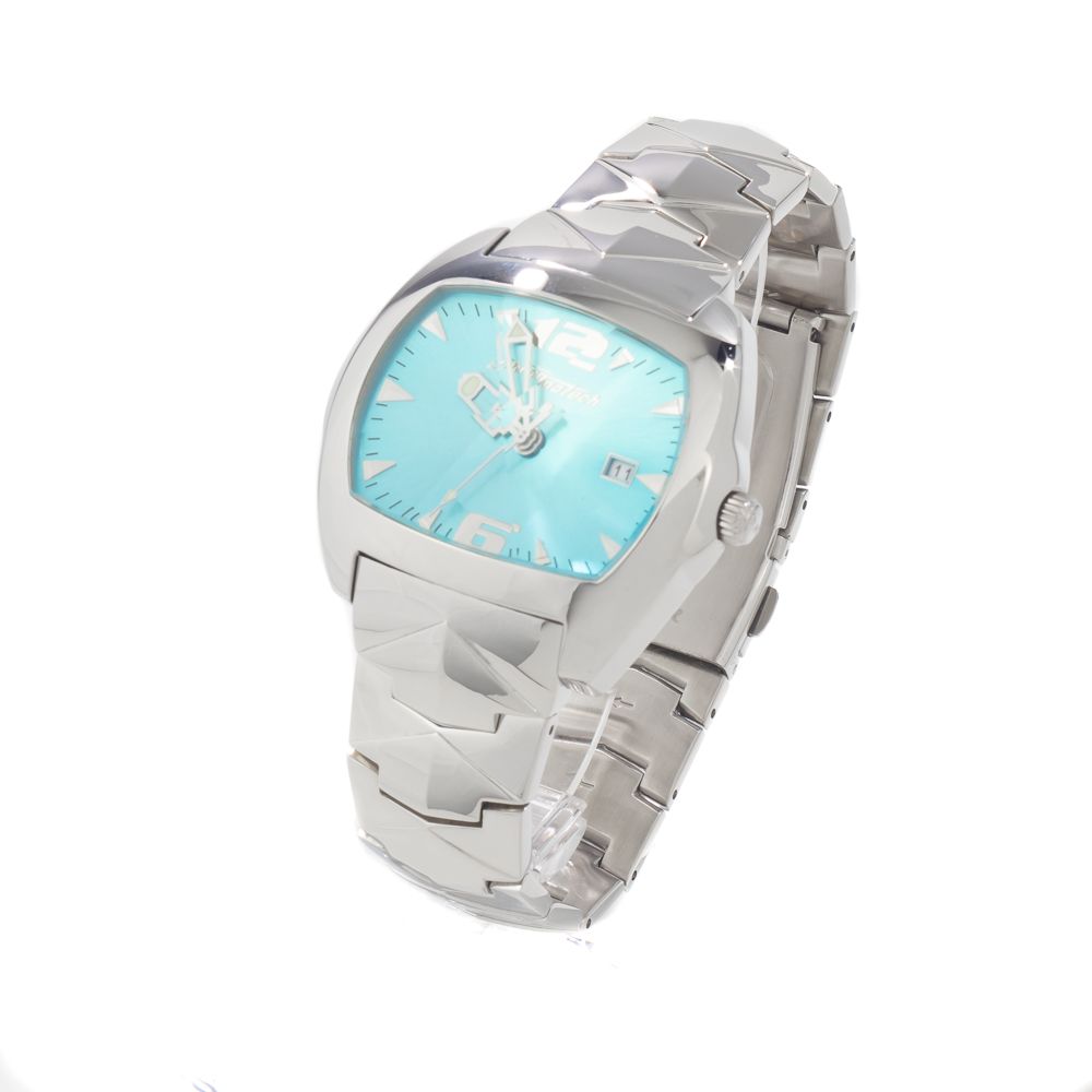 Chronotech Silver Steel Watch: Elegant Timepiece Mastery