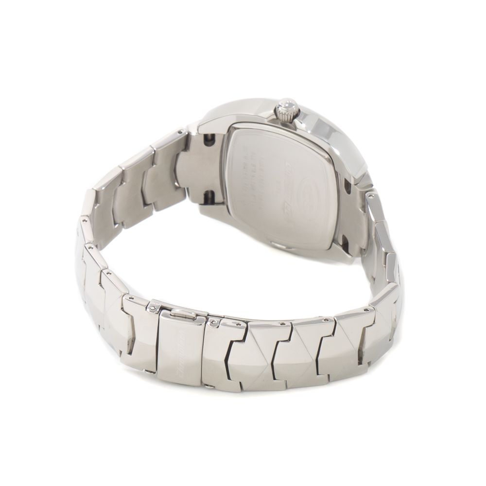 Chronotech Silver Steel Watch: Elegant Timepiece Mastery