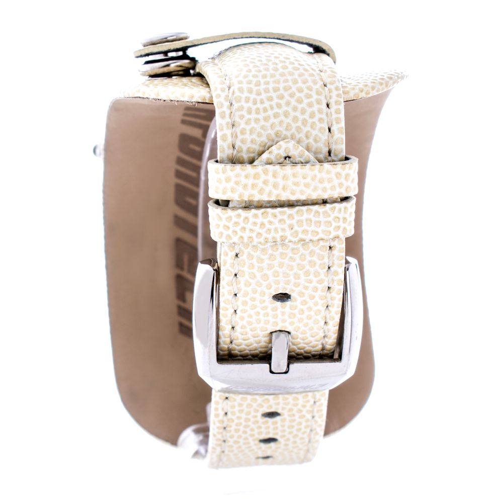 Chronotech Beige Leather Watch: Timeless Elegance Redefined